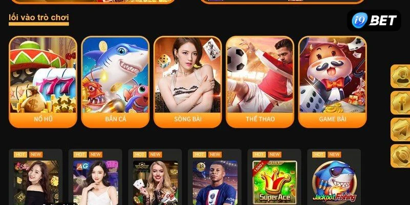Kho game khủng chỉ có tại sân chơi I9BET trang chủ.